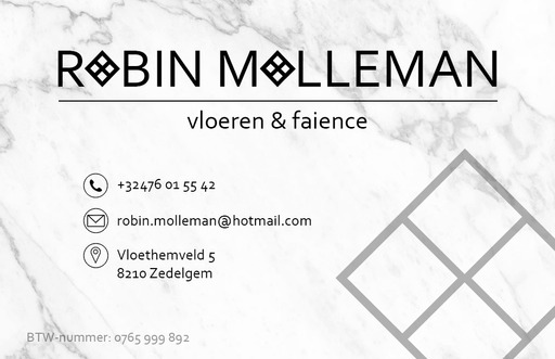 vloerders Knesselare A.B.C Robin molleman